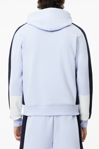 Sweat classic fit à capuche - Bleu