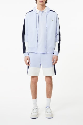 Sweat classic fit à capuche - Bleu