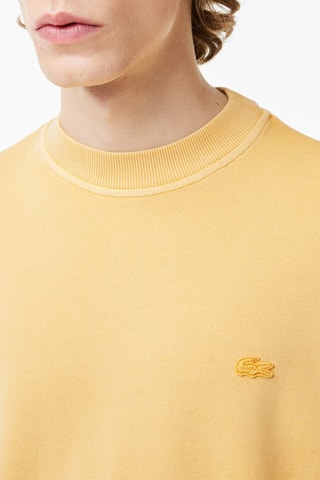 Sweat en coton biologique - Jaune