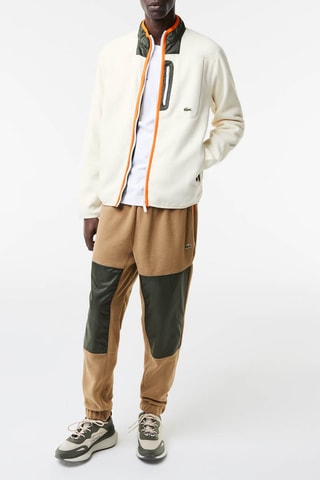 Sweat polaire - Blanc et anthracite