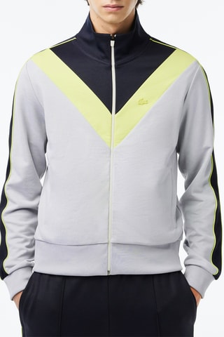 Sweat en coton biologique - Gris clair et noir