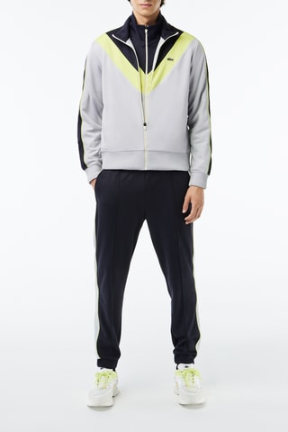 Sweat en coton biologique - Gris clair et noir