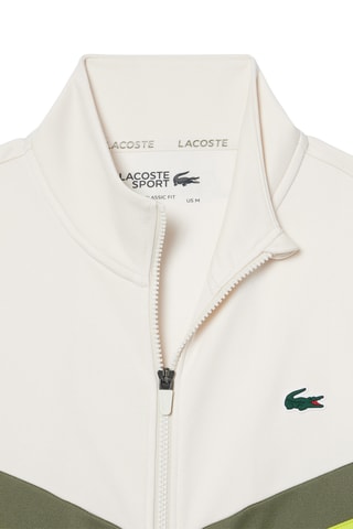 Sweat - Ecru et kaki