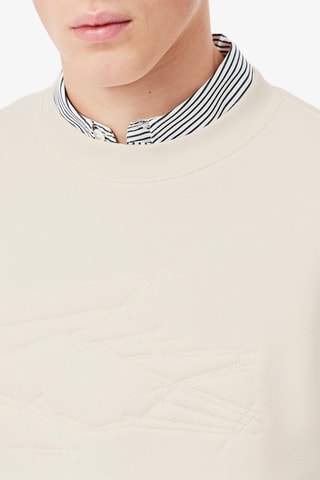 Sweat en coton biologique - Beige clair