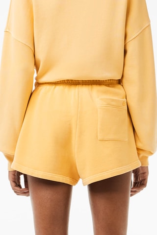 Short en coton biologique - Doré