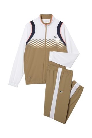 Veste et pantalon - Blanc et marron