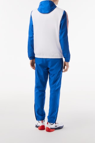 Veste à capuche et jogging regular - Blanc et bleu roi