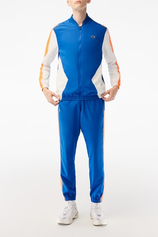 Veste et jogging regular Lacoste Tennis - Bleu et orange