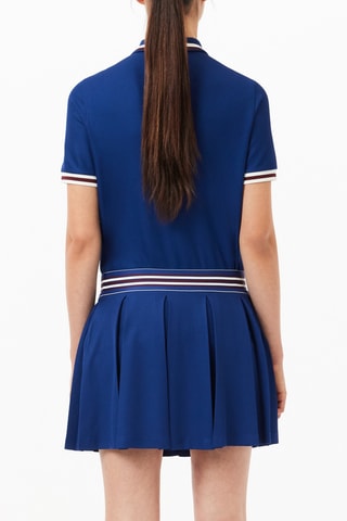 Jupe plissée - Bleu pétrole