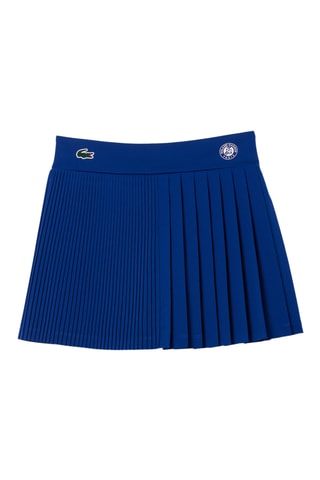 Jupe plissée Roland-Garros - Bleu cobalt