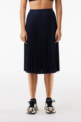 Jupe plissée - Bleu marine