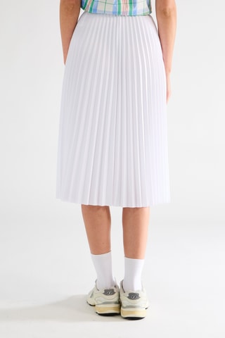 Jupe plissée - Blanc