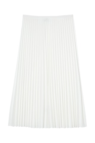 Jupe plissée - Blanc