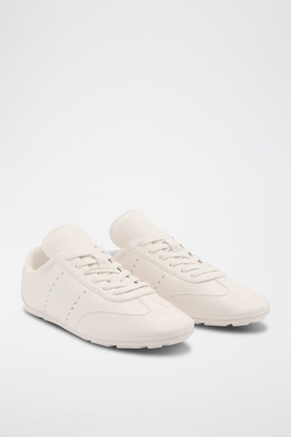 Tennis lacées - Beige