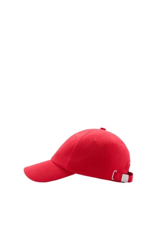 Casquette message brodé - Rouge