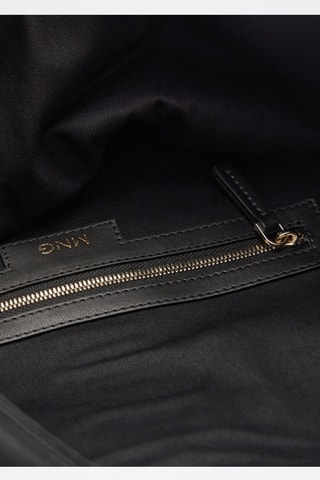 Sac cuir boucle - Noir