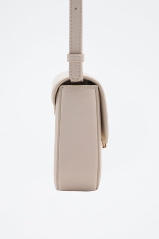 Sac bandoulière rabat - Blanc cassé