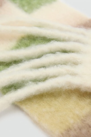 Écharpe fine rayures - Vert