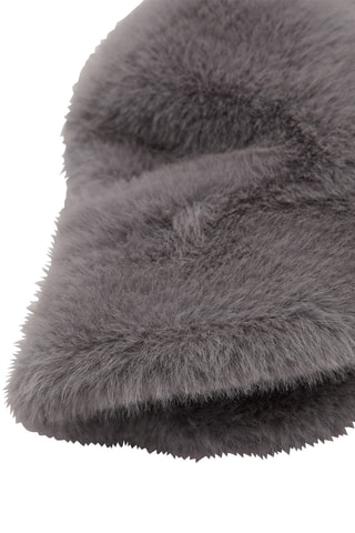 Bob fausse fourrure - Gris