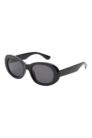 Lunettes de soleil monture ronde - Noir