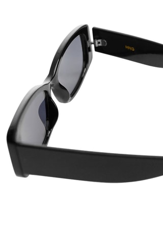 Lunettes de soleil rectangulaires - Noir