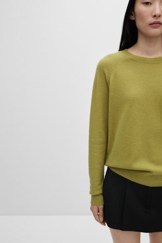 Pull-over 100 % laine - Vert