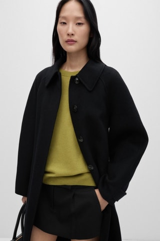 Pull-over 100 % laine - Vert