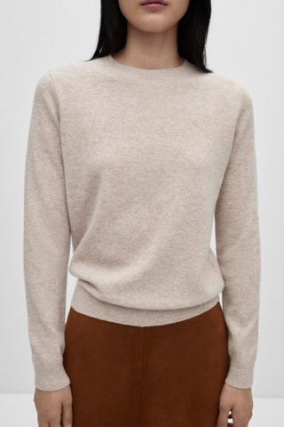 Pull-over 100 % cachemire - Gris clair