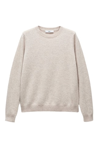 Pull-over 100 % cachemire - Gris clair