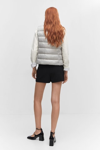 Gilet matelassé ultraléger Argenté