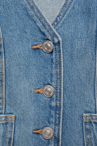 Gilet jean poches - Bleu