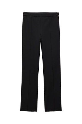 Pantalon droit coutures - Noir