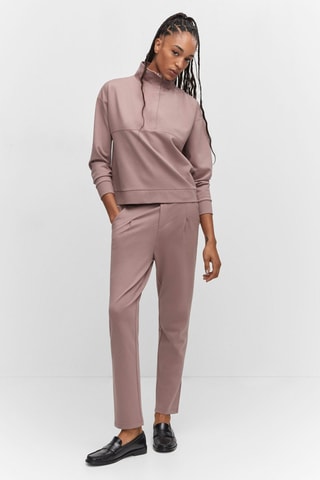 Pantalon de jogging poches - Mauve