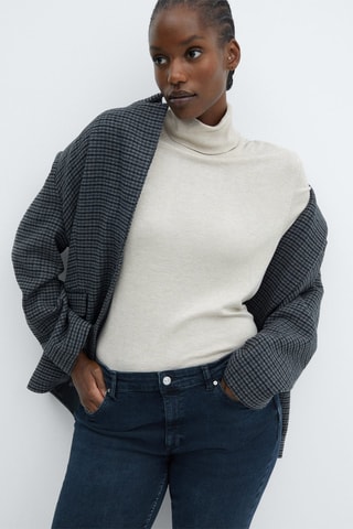 Jean skinny push-up - Bleu foncé