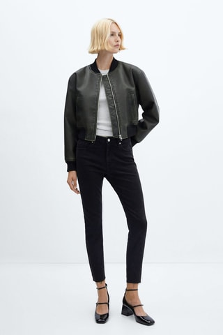 Jean skinny crop Isa - Noir