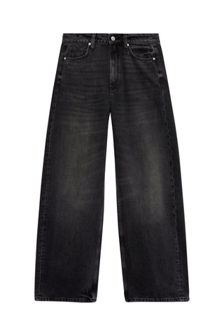 Jean Balloon taille haute - Noir