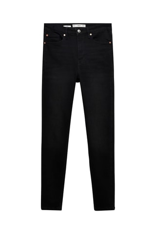 Jean skinny taille haute - Noir