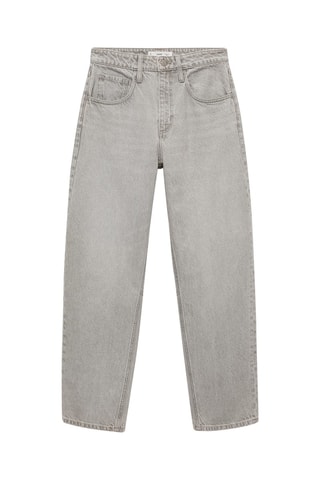 Jean Balloon taille haute - Gris