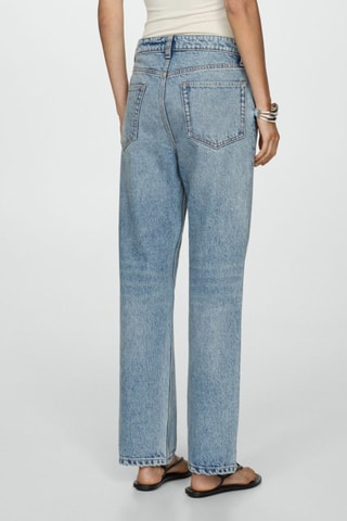 Jean loose style boyfriend - Bleu