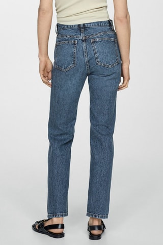 Jean droit taille normale - Bleu marine