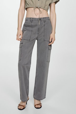 Jean cargo - Anthracite