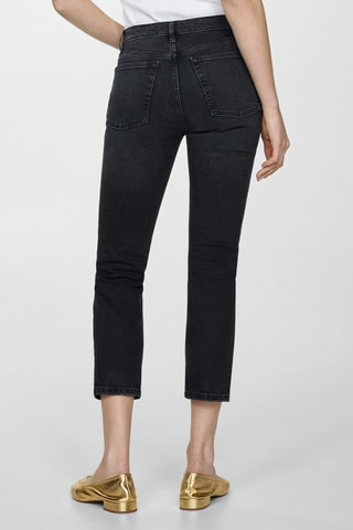 Jean Claudia slim crop - Denim Noir