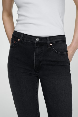 Jean Claudia slim crop - Denim Noir