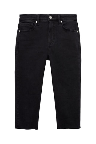 Jean slim capri - Denim Noir