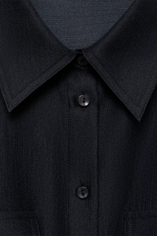 Chemise Lyocell noeud - Marron