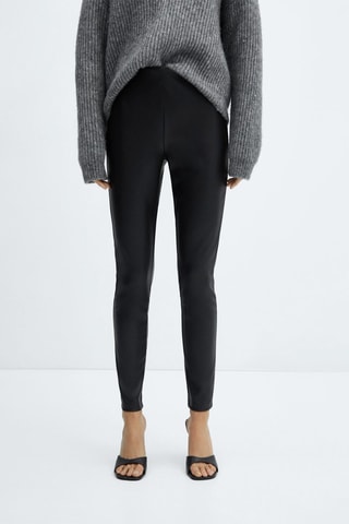 Leggings similicuir - Noir