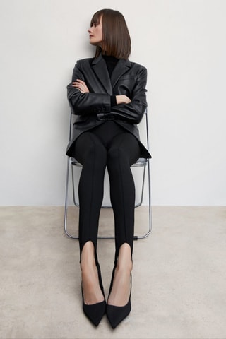 Legging basique fuseau  - Noir