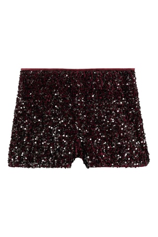 Short sequins - Bordeaux
