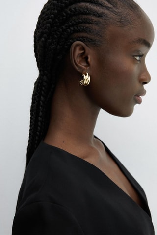 Combinaison cache-cœur ceinture - Noir