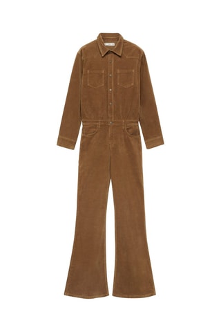 Combinaison manches cloche - Marron